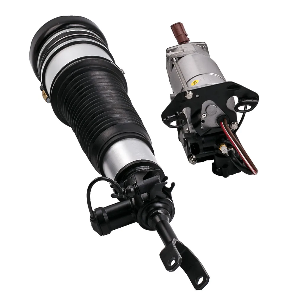 Front Right Air Suspension + Compressor Pump For Audi A6 C6 Shock Spring Strut for Audi A6 C6/4F