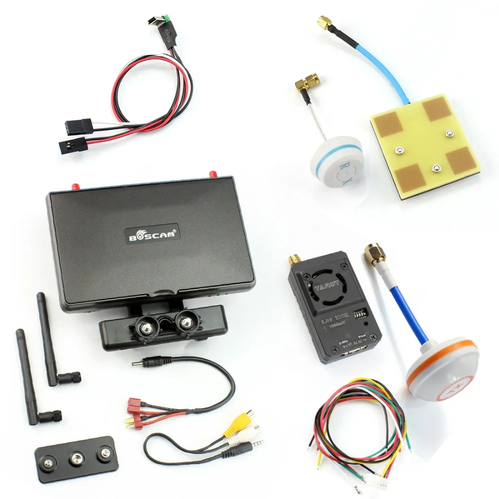 Boscam Galaxy D2 7in FPV Monitor Display 1000wm 600wm 300wm Wireless AV Transmitter System for DIY FPV Racer Drone Quadcopter Boscam Galaxy D2 7in FPV Monitor Display 1000wm 600wm 300wm Wireless AV Transmitter System for DIY FPV Racer Drone Quadcopter
