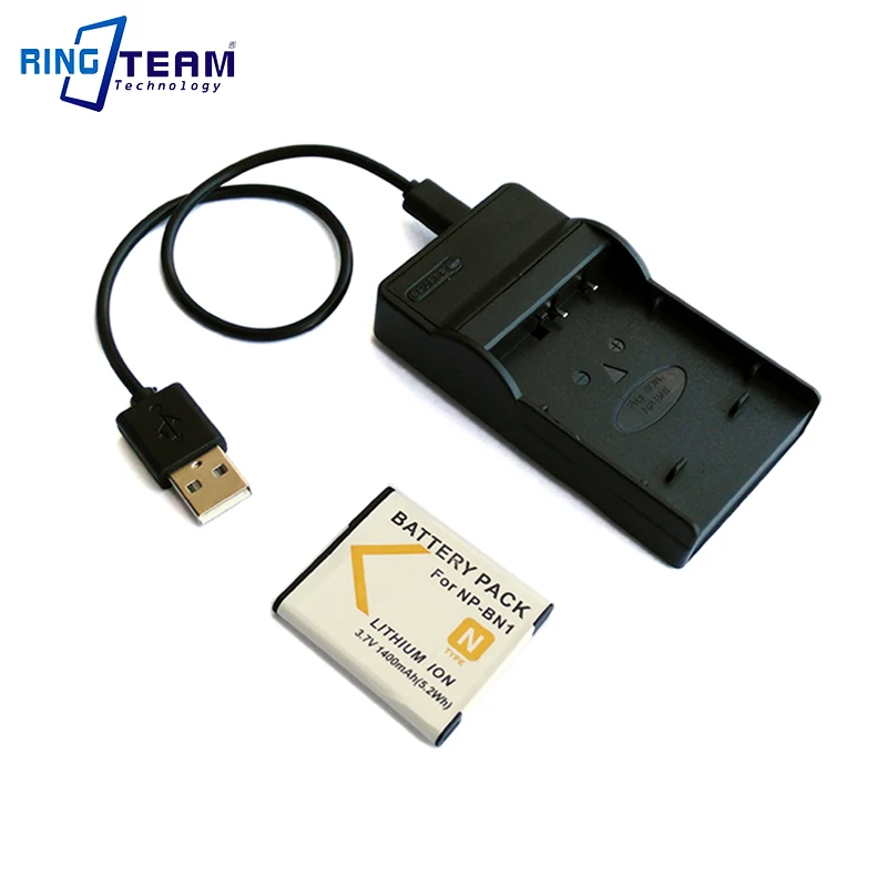 -In-Bn1 Np-Bn1 Batteria & Caricabatteria Usb Per Sony Digital Fotocamera Cybershot Dsc-Wx220 Wx150 Wx100 Wx80 Wx70 Wx9 Wx50 Wx7 Wx5