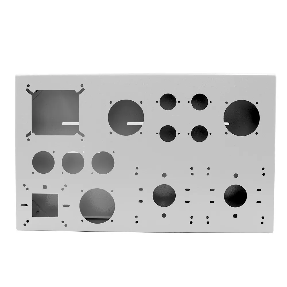430*260*65 мм Hifi DIY ламповый усилитель корпус Чехол коробка железная пластина белый