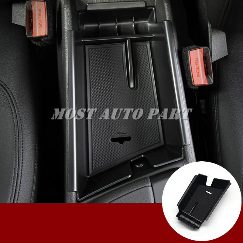 

Inner Center Console Armrest Insert Storage Box Tray For BMW X2 F39 2017-2019