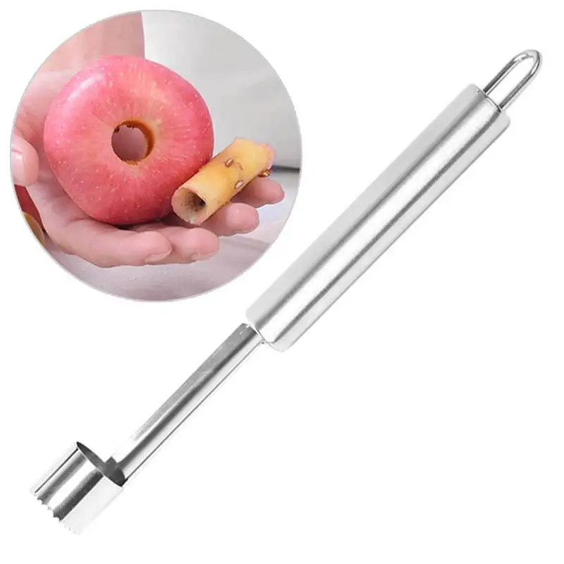 Stainless Steel Easy Twist Fruit Core Seed Remover Handheld Manual