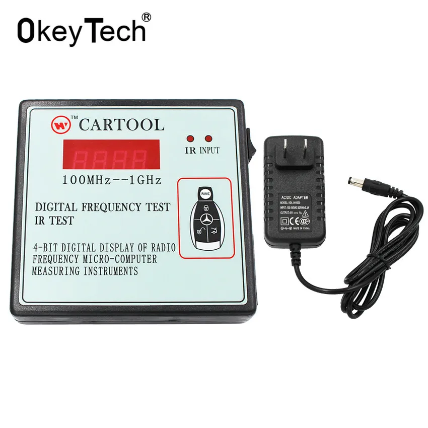 OkeyTech Digital Display Of Radio Frequency IR Test Micro-Computer Measuring Instruments,Car Key Wireless Remote Control Tester OkeyTech Digital Display Of Radio Frequency IR Test Micro-Computer Measuring Instruments,Car Key Wireless Remote Control Tester