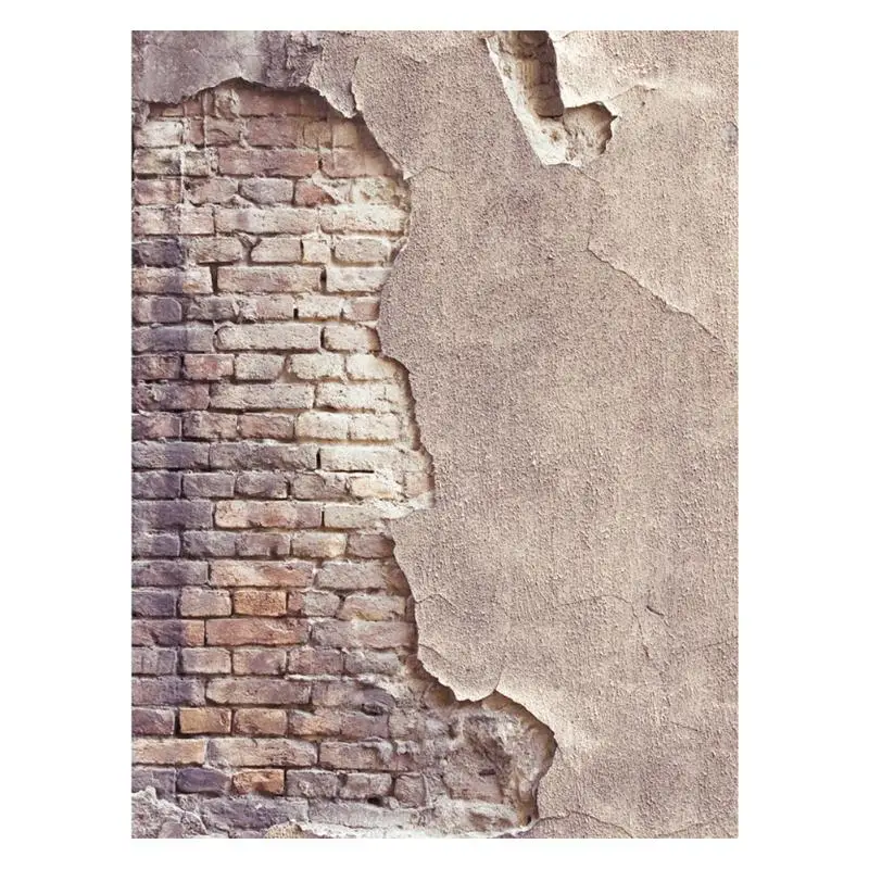 

Alloyseed Retro Background Fabric Bricks Wall Floor Photography Photo Studio Props Backdrop Decor Accessories for Livebroadcast