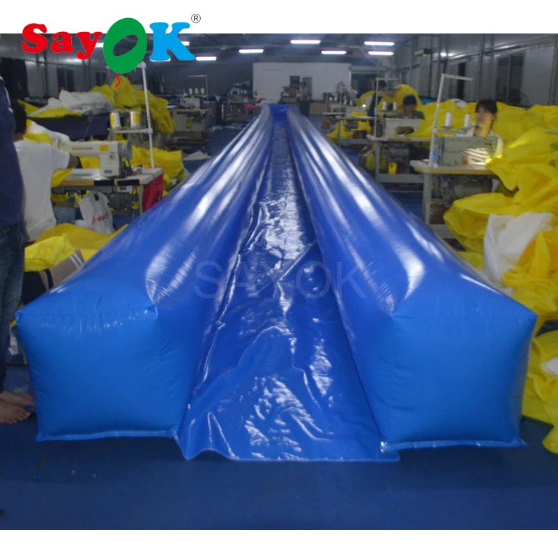 30x2x98 42 м/6 56 * футов большая надувная плоская водная горка для игрового парка|park