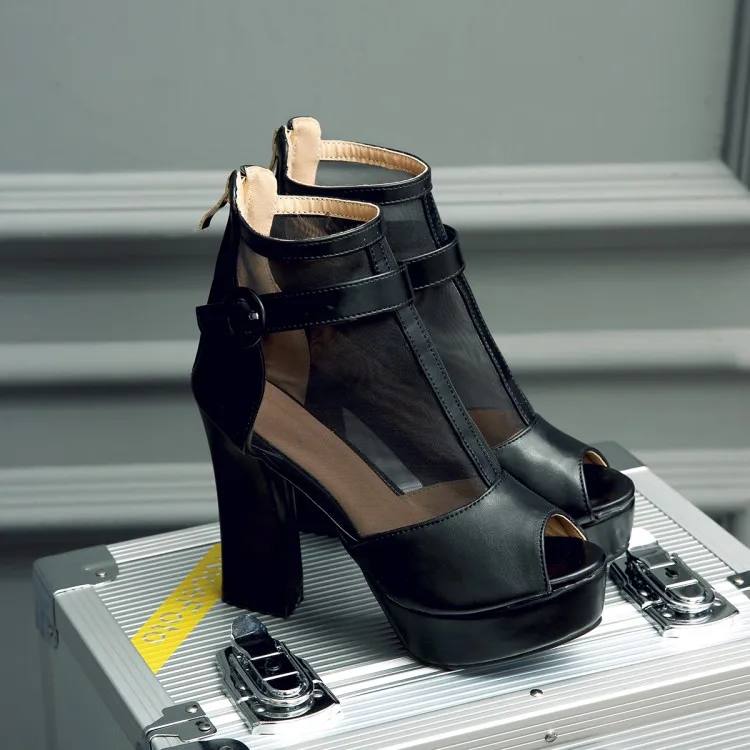 Дамская обувь настоящая акция, сандалии женская обувь большого размера плюс 34-45 женские босоножки г. sapato feminino, летняя стильная обувь на танкетке T867