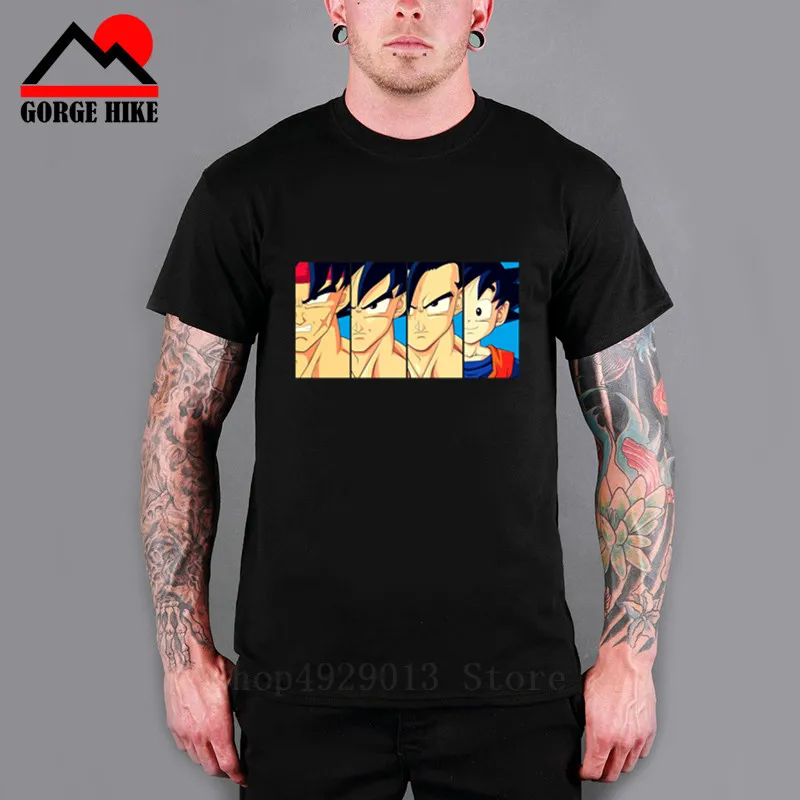 Лидер продаж футболка с аниме Жемчуг дракона Супер Saiyan Dragonball Z Dbz Son Goku чехол Capsule