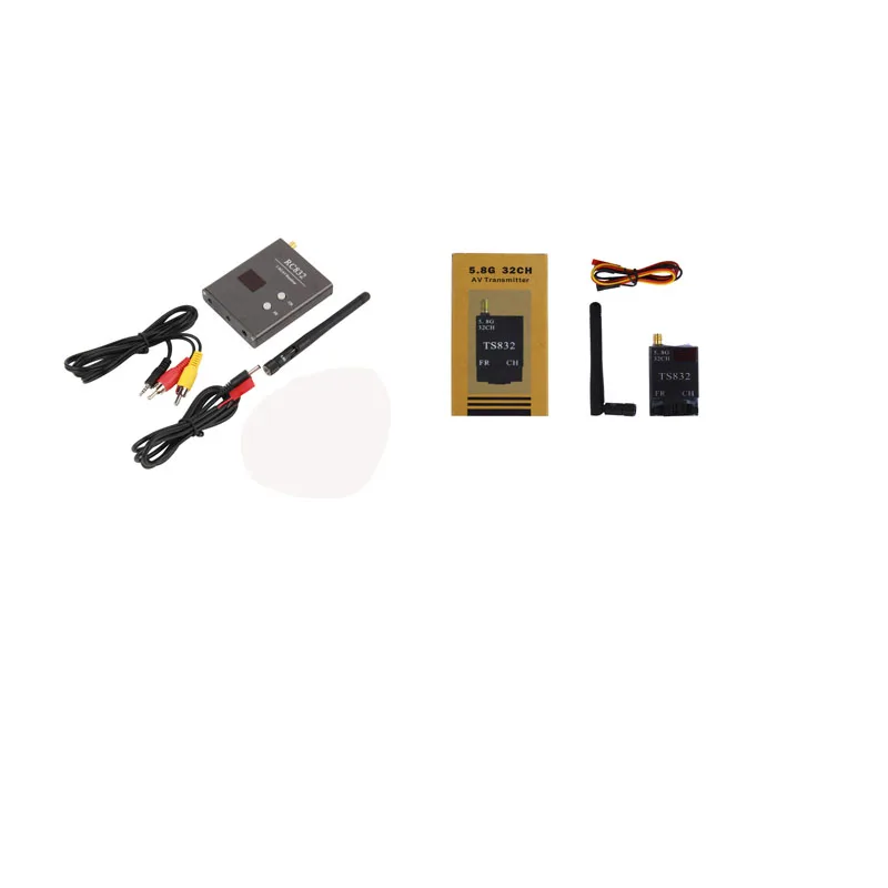  32 channels 5.8G 600mw 5km Wireless AV Transmitter TS832 Receiver RC832 for FPV for Professional Drones RC Plane NTSC/PAL 