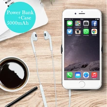 5000 мАч чехол для зарядного устройства для iphone 7 чехол для зарядки для iphone 6 6s iphone 8 4,7 дюймов портативный внешний аккумулятор