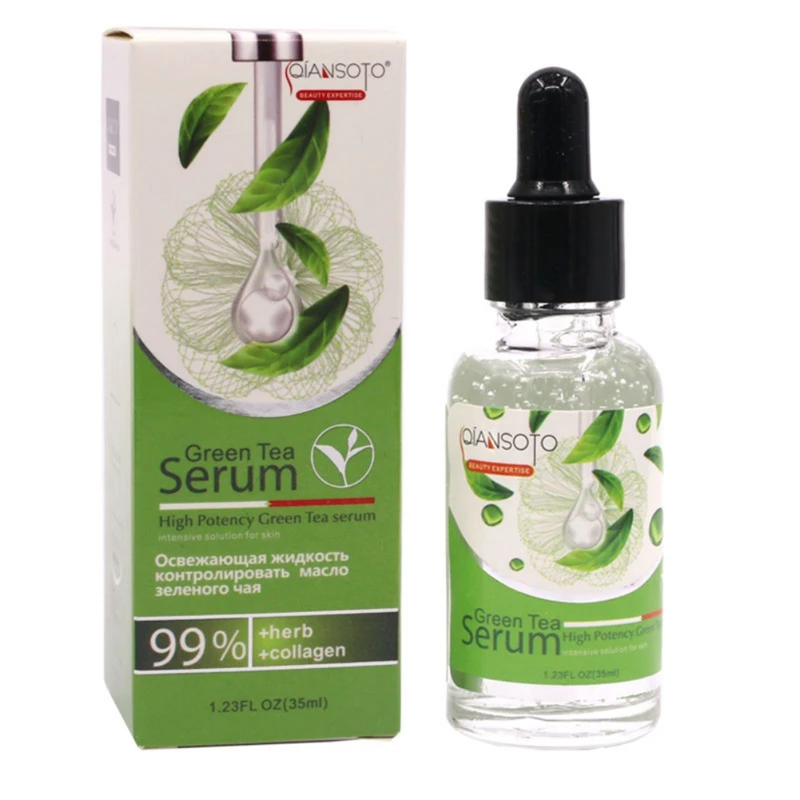 35ML Зелёный чай семян гидросыворотка уход за кожей лосьон для рук средство против морщин против старения для мелкие морщины на лице лица 35 мл - Вес нетто: 35ML