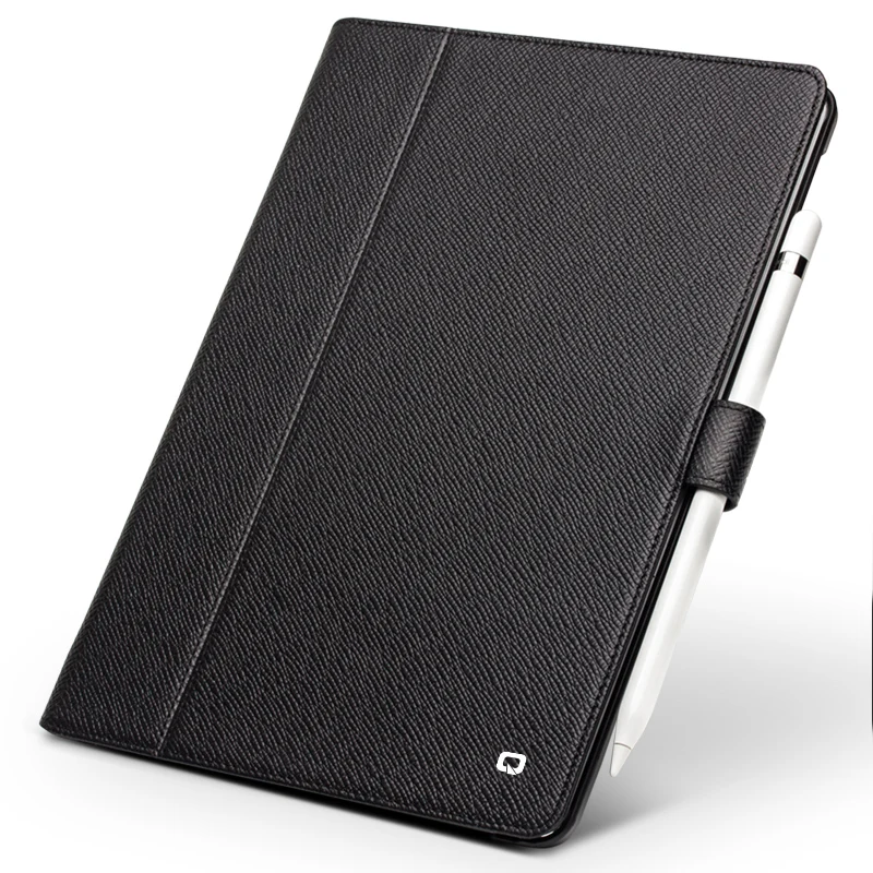

QIALINO Genuine Leather Ultrathin Flip Case for iPad mini 4 Card Slot Smart Stand Automatic Wake up&Sleep Function Tablet Cover