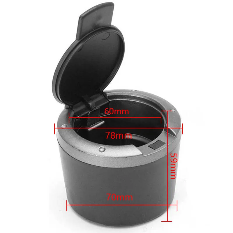 JX-LCLYL Plastic Cigarette Smoking Cup Ashtray Ash Holder with Lid for Office/Home/Car