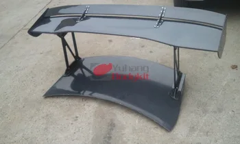 

Car Styling CF GT REAR Spoiler (with aluminium stands 29cm, 39cm for option) FOR Carbon Fiber R35 Voltex Cyber 1700MM TYPE-5