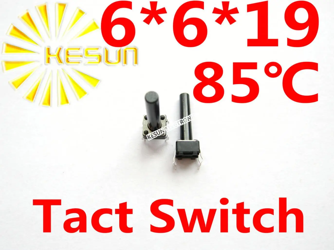 

FREE SHIPPING 1000PCS DIP 6X6X19 Tactile Tact Push Button Micro Switch Momentary