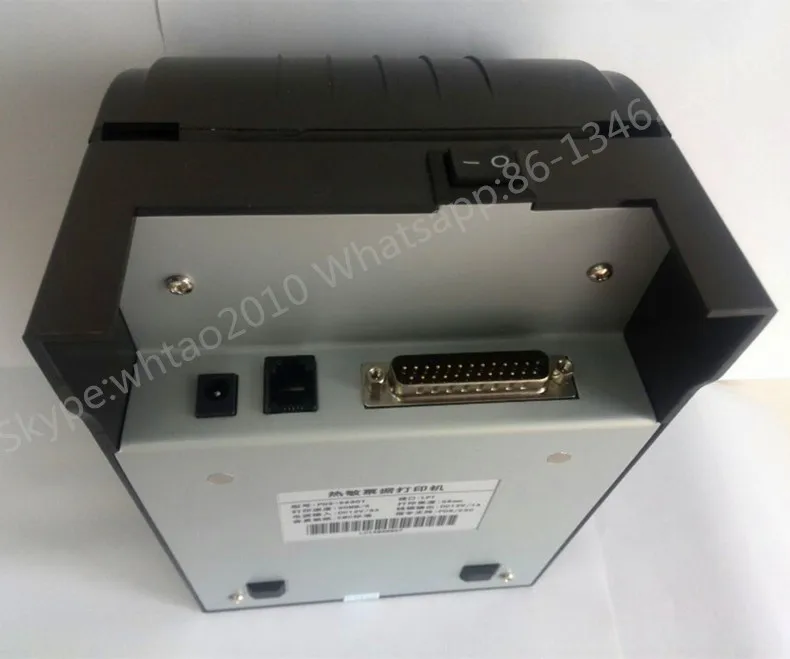 Параллельный порт высокоскоростной черный белый случайный 58 мм 5890 т термопринтер POS принтер низкий уровень шума компактный термопринтер