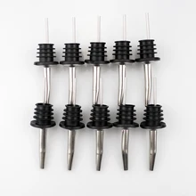 Бутылки вина Pourers Нержавеющая сталь классические зауженные носик 2 шт. Кухня Бар Аксессуары Гаджеты посуда поставляет инструменты