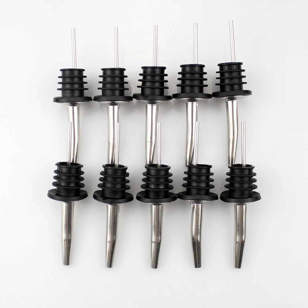 Wine Bottle Pourers Stainless Steel Classic Tapered Spout 2pcs kitchen