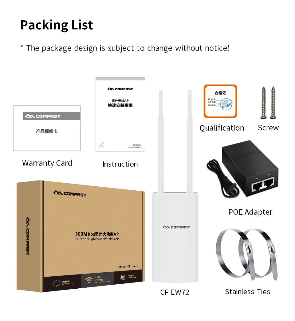 

2pcs High Power Outdoor Gigabit Wireless Wifi Repeater 1200Mbps Router Access Point wifi Extender 5 Ghz 10dbi antenna Omnidirect