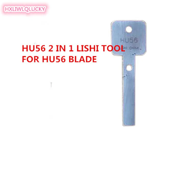

HXLIWLQLUCKY Auto Locksmith Repair Tool Hu56 2 In 1 Lishi Tool For Volvo KEY Free Shipping