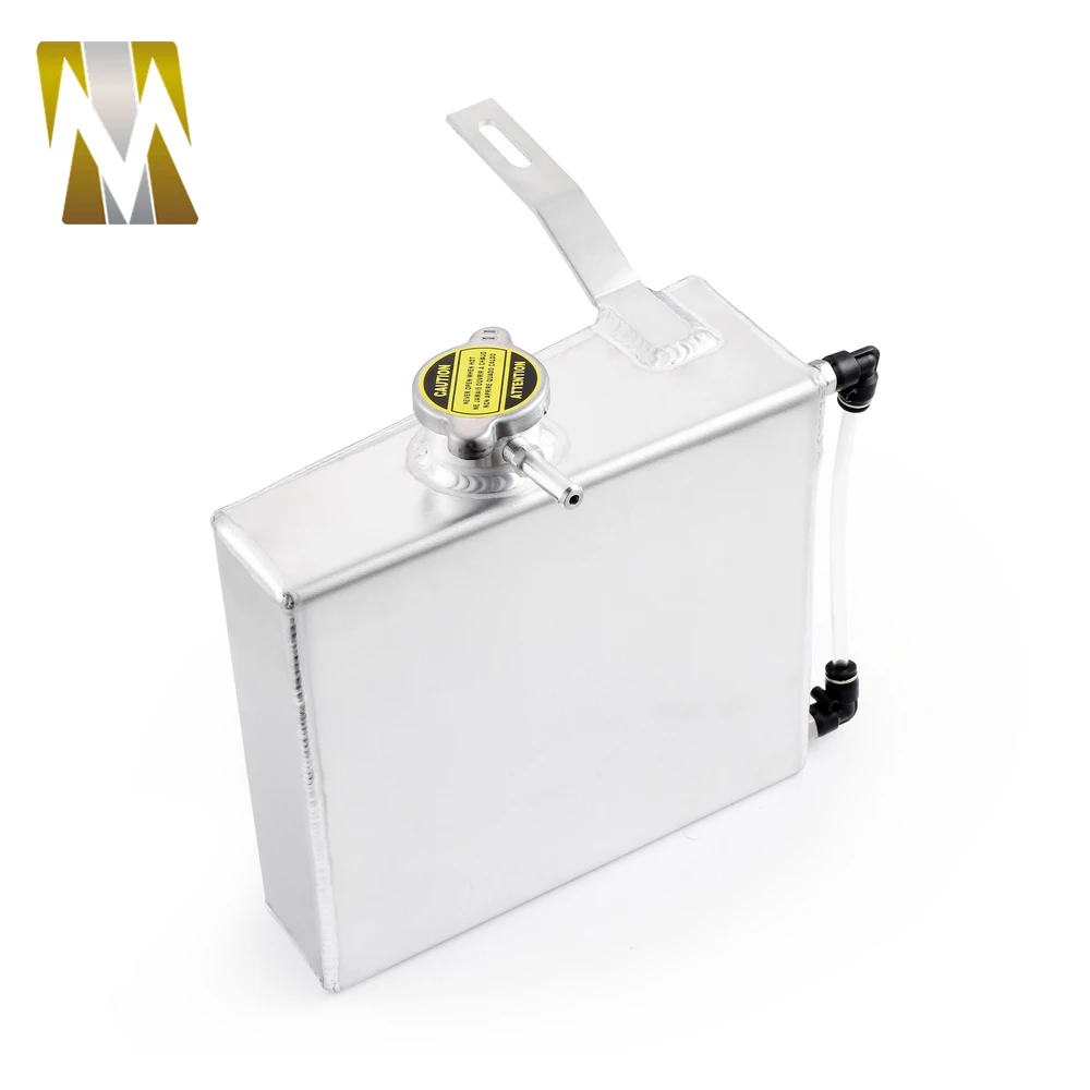 Coolant overflow tank Aluminum Radiator Coolant Overflow Tank kit for