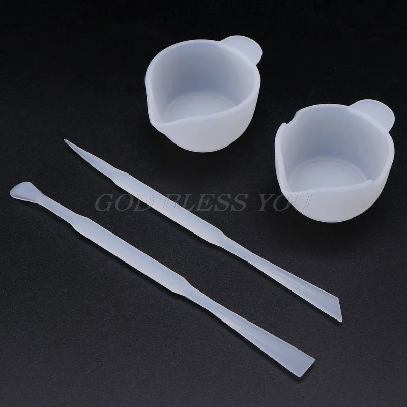

1 Set Mix Cup Silicone Mold Epoxy Resin Tools DIY Jewelry Making Stick Handmade Accessories