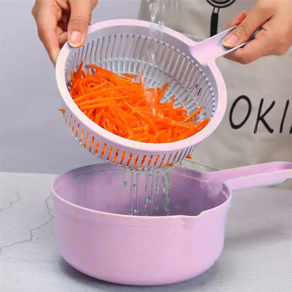 15 в 1 мандолина слайсер Spiralizer овощерезка измельчитель Dicer измельчитель яйцо сепаратор/измельчитель Терка с ситечком контейнер
