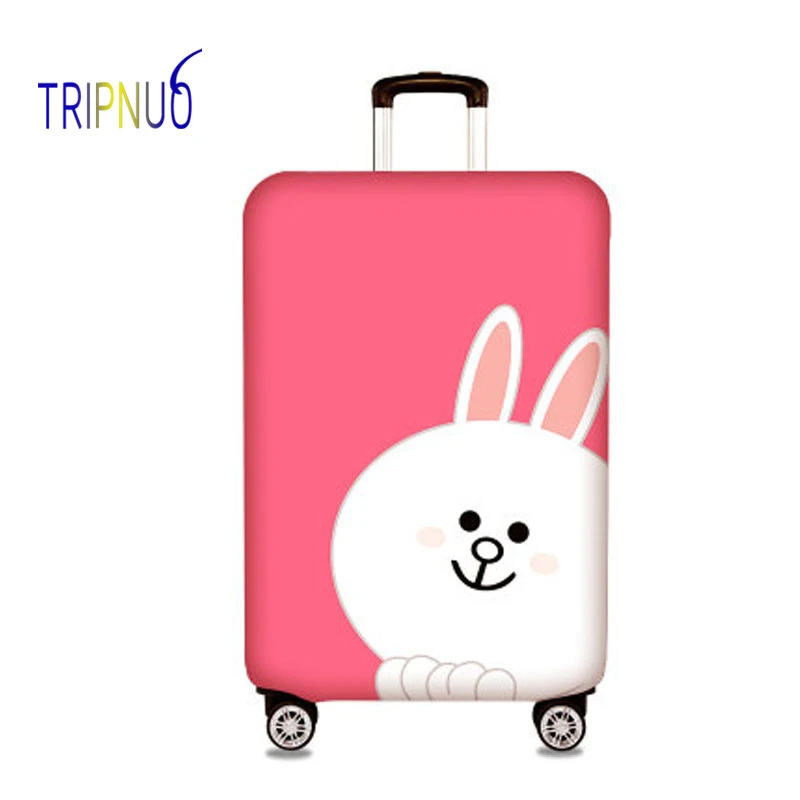 TRIPNUO эластичная ткань медведь Чемодан защитная крышка Suitable18 32 дюйма тележка