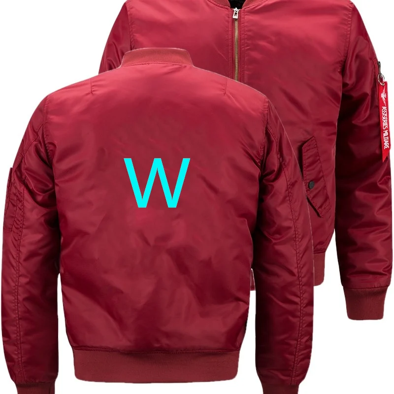 Billig W Neue Herbst Winter Baseball Kleidung Tragen Air Force One Bomber Jacken Männer militär Armee Pilot Jacken Weste Homme Plus größe Mantel