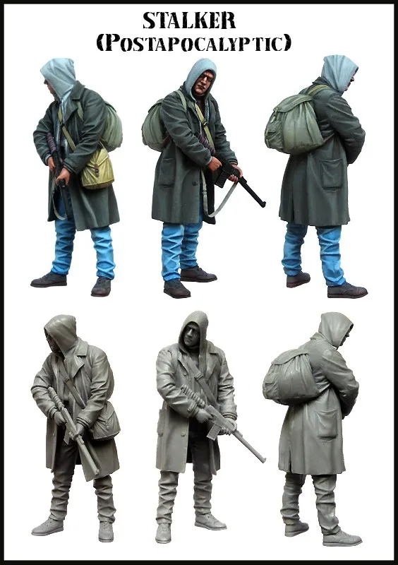 

STALKER (POSTAPOCALYPTIC) (Paragraph B) 1/35 Resin Model Kit