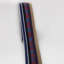 Тканое жаккардовое Плетение Хлопковый пояс 2 дюйма 50 мм