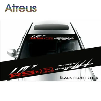 

Auto Windshield Window Sunshade Decal Sticker for Toyota Avensis c-hr RAV4 Kia Rio Honda civic Hyundai tucson 2017 Accessories