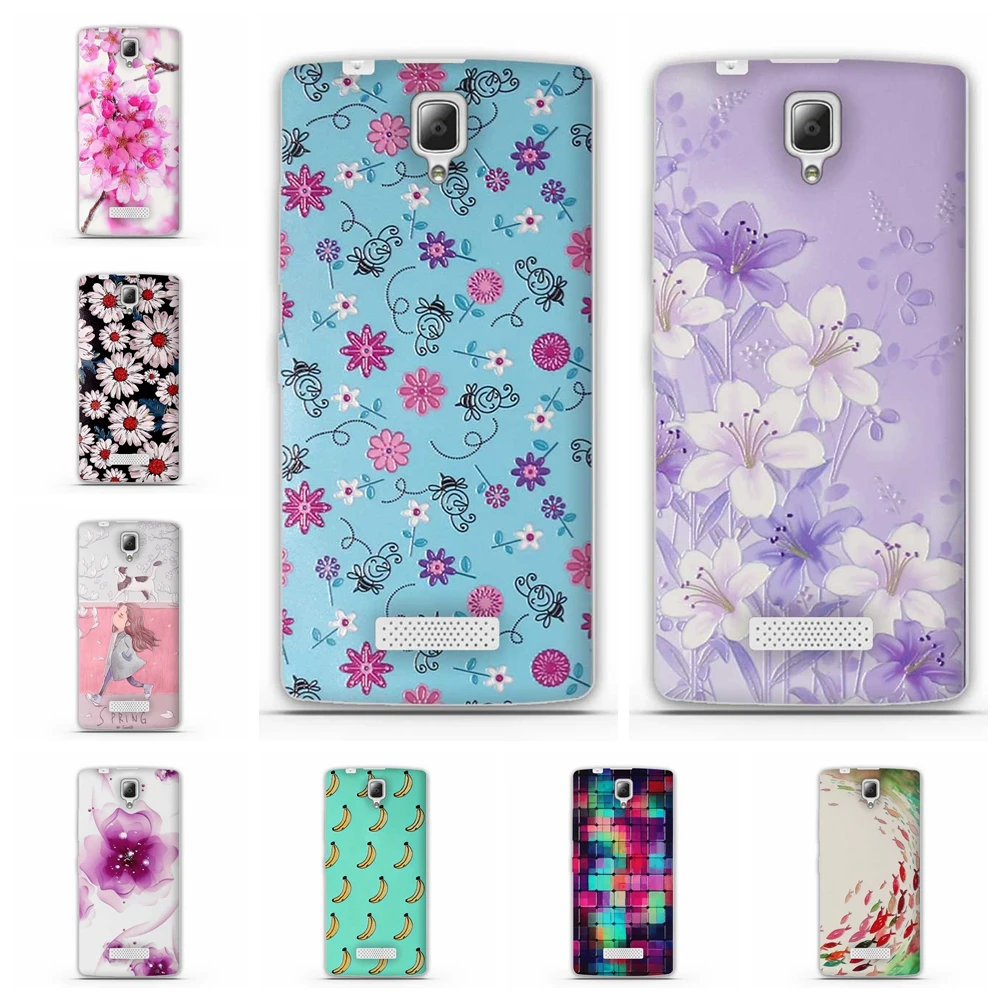 Чехол для телефона Lenovo A2010 A 2010 4 5 дюйма задняя крышка мягкий ТПУ 3D чехол с рисунком