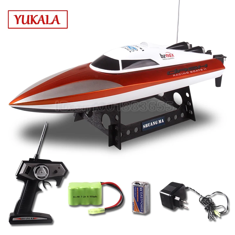 Free shipping RC Boat Double House DH7010 ship Infinitely variable speeds/high speed racing boat 46CM best toys gift | Игрушки и хобби