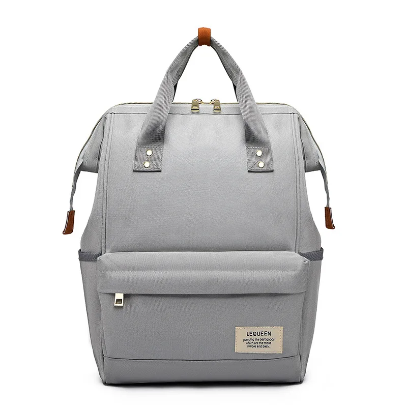 LEQUEEN модная сумка для подгузников для мам, Большая вместительная детская сумка, дорожный рюкзак, дизайнерская сумка для кормления, сумка для детских подгузников - Цвет: as picture
