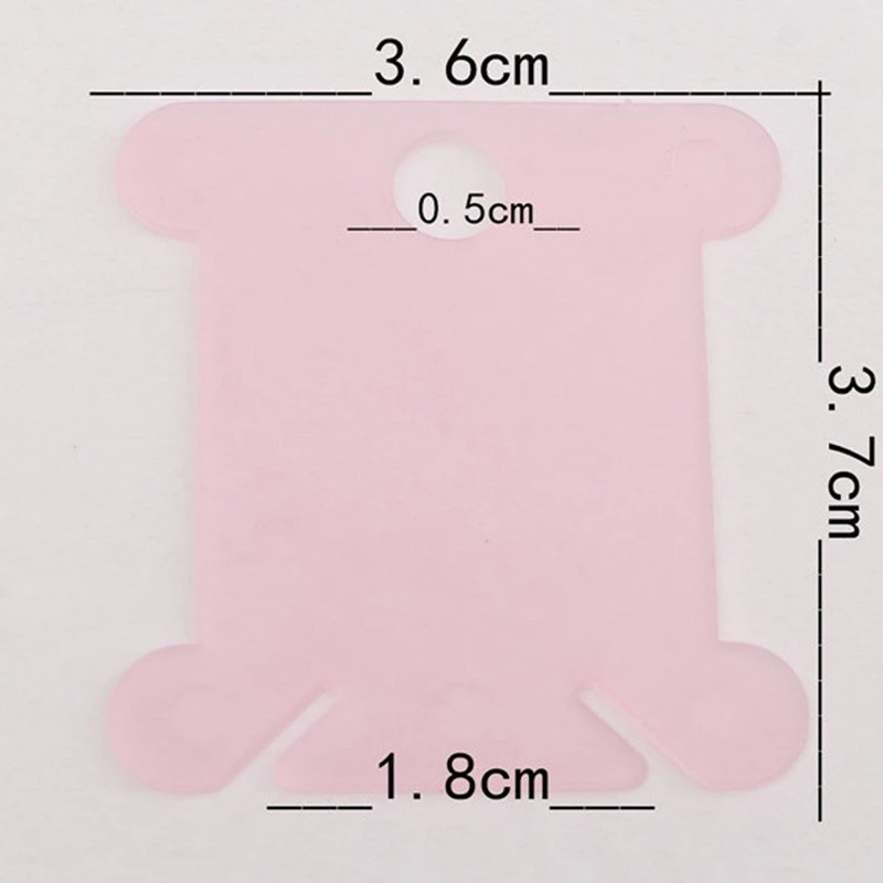 100 шт пластиковая нить для вышивания бобины для карт бобины для вышивки крестиком держатель для хранения сделай сам для шитья Крафт органайзер для ниток
