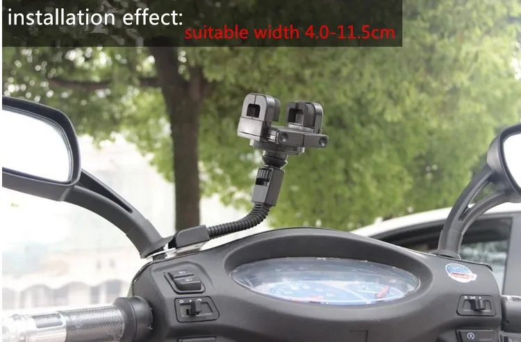 Мобильный телефон/gps Поддержка для электромобилей, универсальный мобильный телефон/навигатор держатель на обзор зеркала для мотоцикла