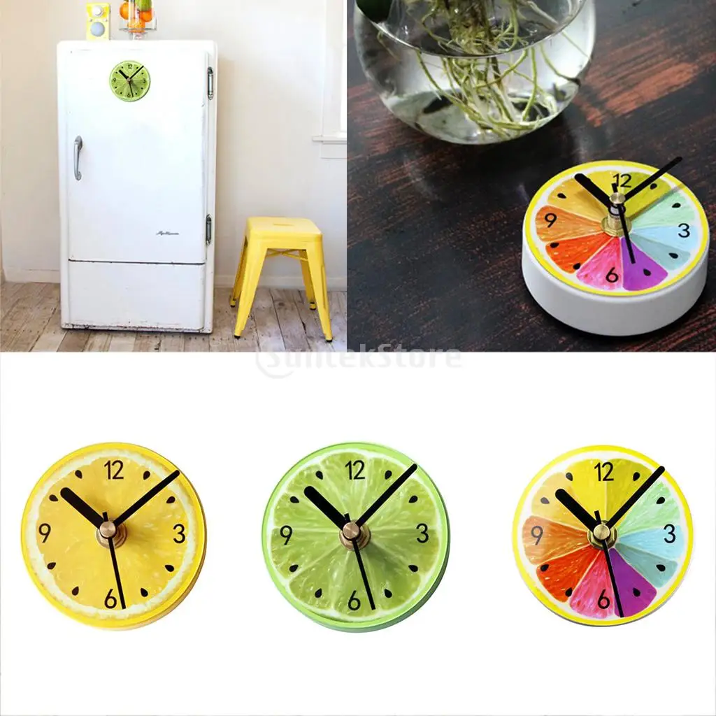 

Magnetic Surface Shower Clock Kitchen Suction Cooking Clock Timer Sticker foe Home Decoration Gift