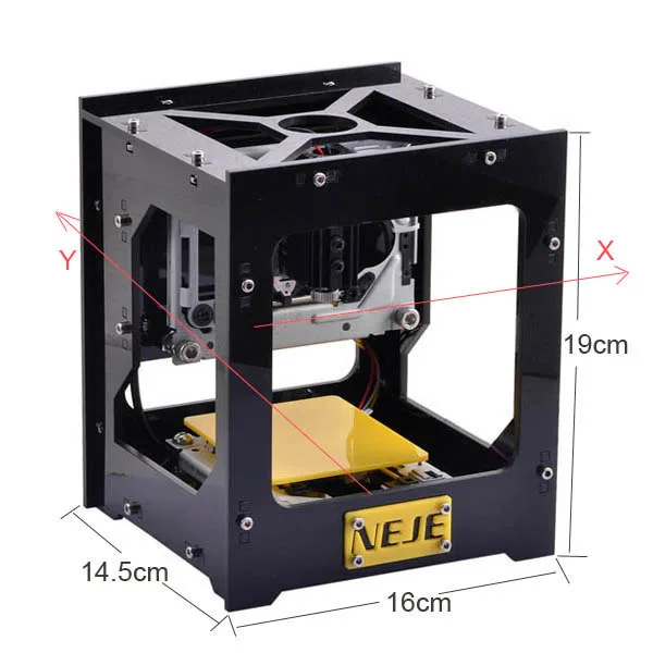 

Fancy Laser Engraving Machine Printer 5V 300mW For Hard Wood/Plastic/Rubber CNC Laser Cutting Machine DIY 3D Laser Wood Router