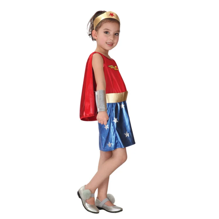 Umorden Purim, карнавальные вечерние костюмы на Хэллоуин, семейный костюм Wonder Woman, карнавальный костюм Wonder Girl, нарядное платье для взрослых и детей