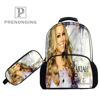 

Custom 17inch mariah-carey (Backpacks Pen Bags 3D Printing School Women Men Travel Bags Boys Girls Book Computers Bag#1031-3-118