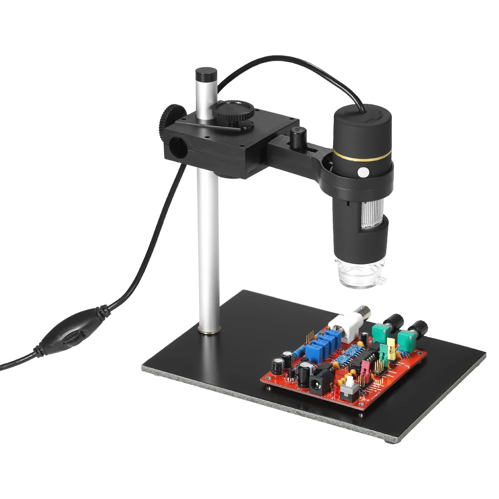 

KKmoon 0.3MP 1000X 8LED Digital Microscope USB electronic Microscope camera Endoscope OTG Function Zoom Video Magnifier +Stand