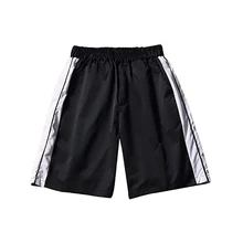 Повседневные мужские шорты в стиле хип-хоп, мужские спортивные штаны, Бермуды, Японская уличная одежда, пляжные летние однотонные шорты, Мужская Корейская одежда, Джастин Бибер