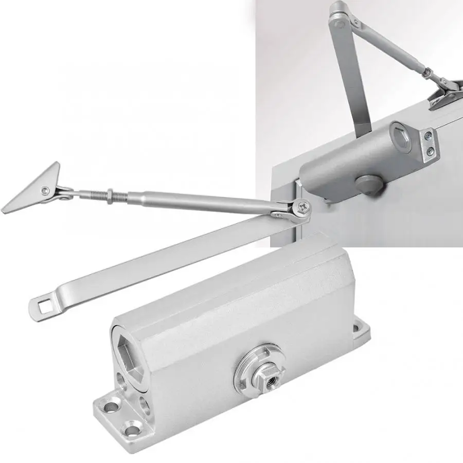 

Square type Hydraulic Door Closer Adjustable Spring Automatic Control Door Closer 2019