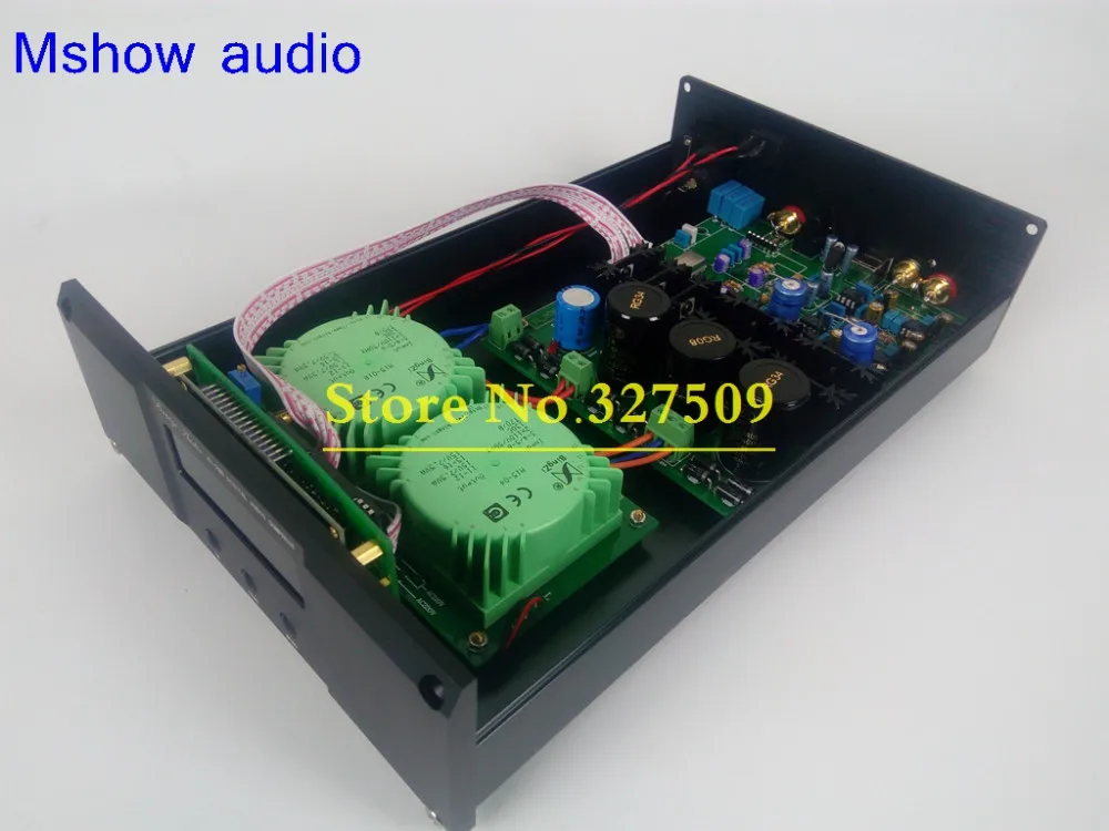 

Mshow audio High quality PCM1794 x2 DAC AK4118 hifi audio with dual transformer Finished