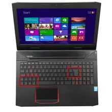 Водонепроницаемые и пылезащитные прозрачные ТПУ чехлы для клавиатуры протекторы для CyberpowerPC Fangbook III HX6