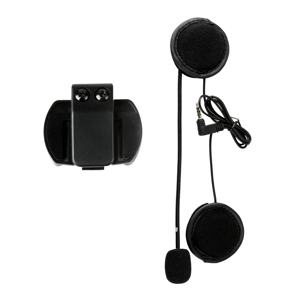 V4 V6 Accessories Microphone Speaker & Clip for V4 V6 Helmet