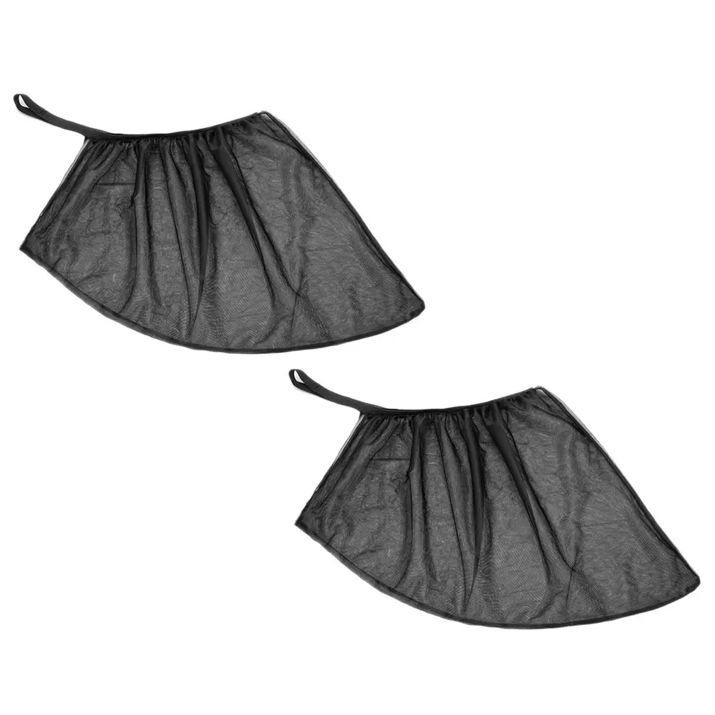 

Car Sunshade 2PCS/Set Chic Mesh Car Side Window Shade Cling Sunshades Sun Shade Cover Visor 51x46CM/100x52CM