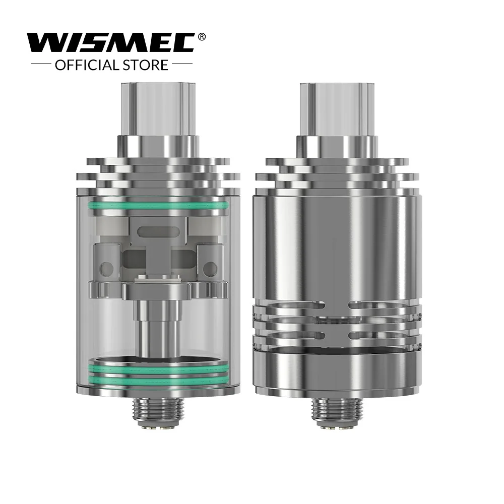 [Official Store] Original Wismec Theorem Atomizer Stainless Steel NotchCoil Electronic cigarette atomizer tank