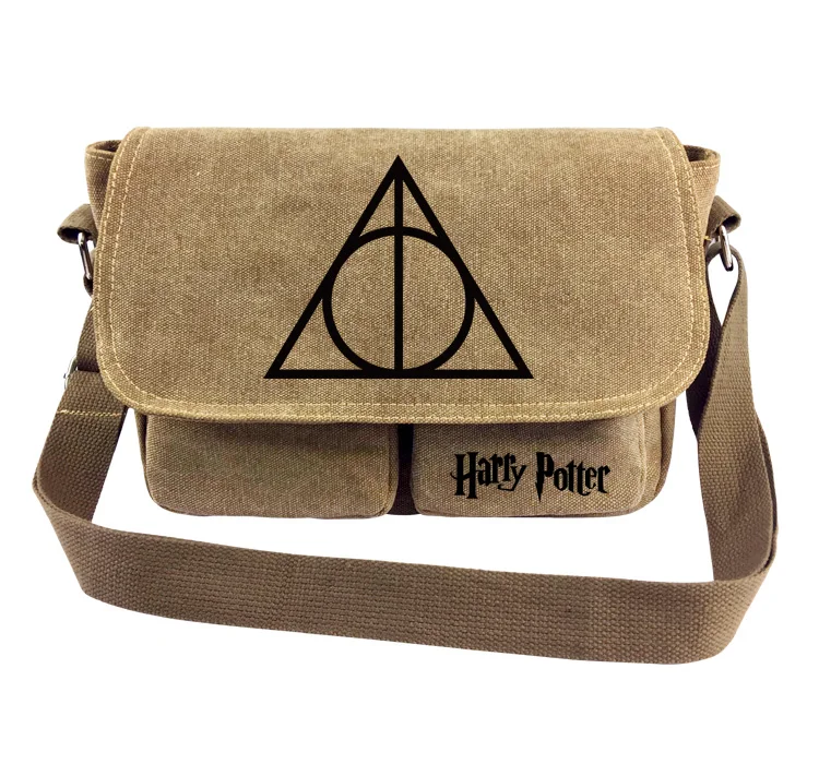 

Canvas cartoon shoulder diagonal package