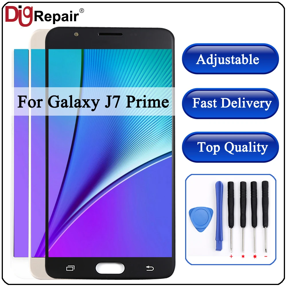 

j7 prime LCD For SAMSUNG Galaxy J7 Prime lcd G610F G6100 G610M Display Monitor Touch Screen Digitizer Assembly Replacement Parts